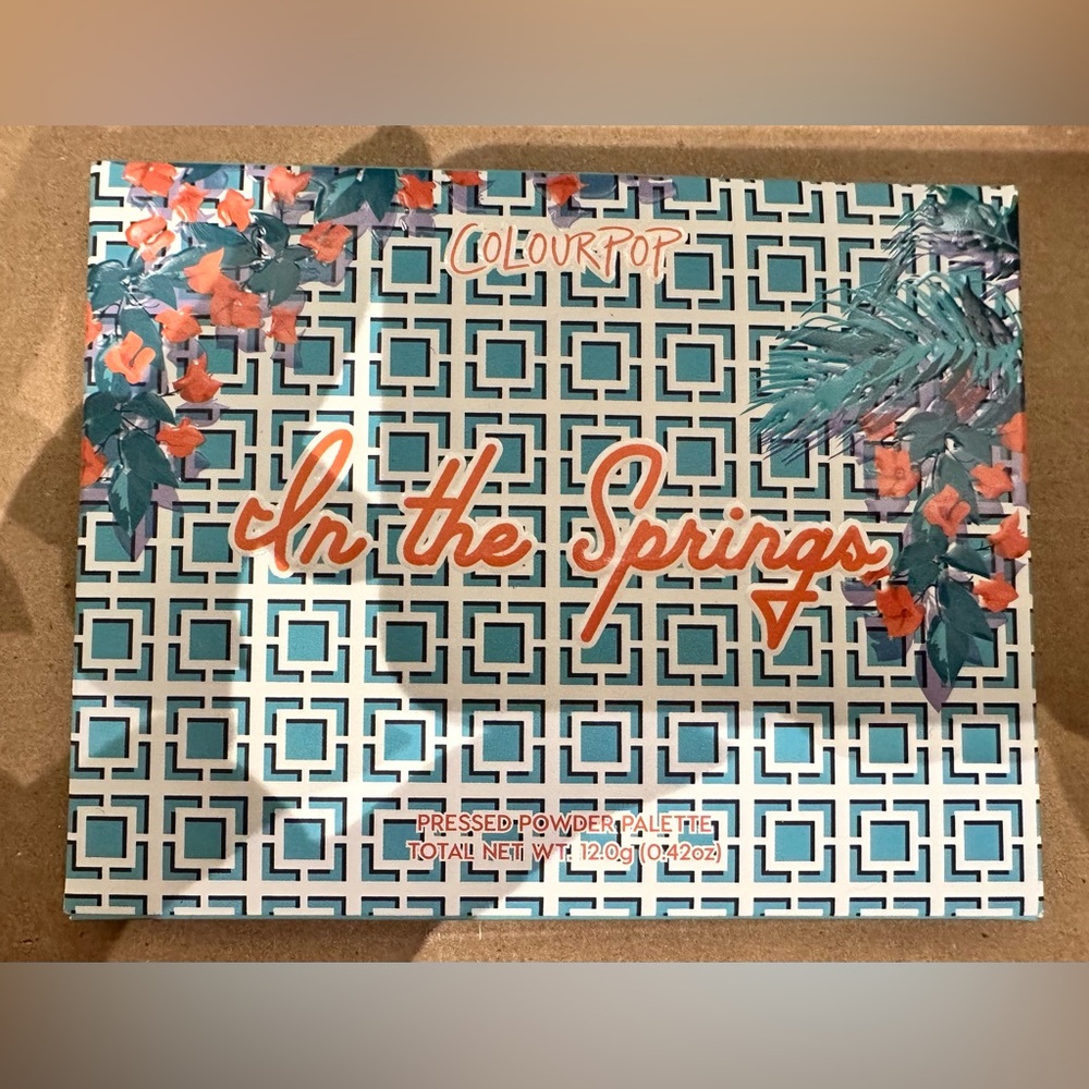 Colourpop In the Springs Palette BNIB